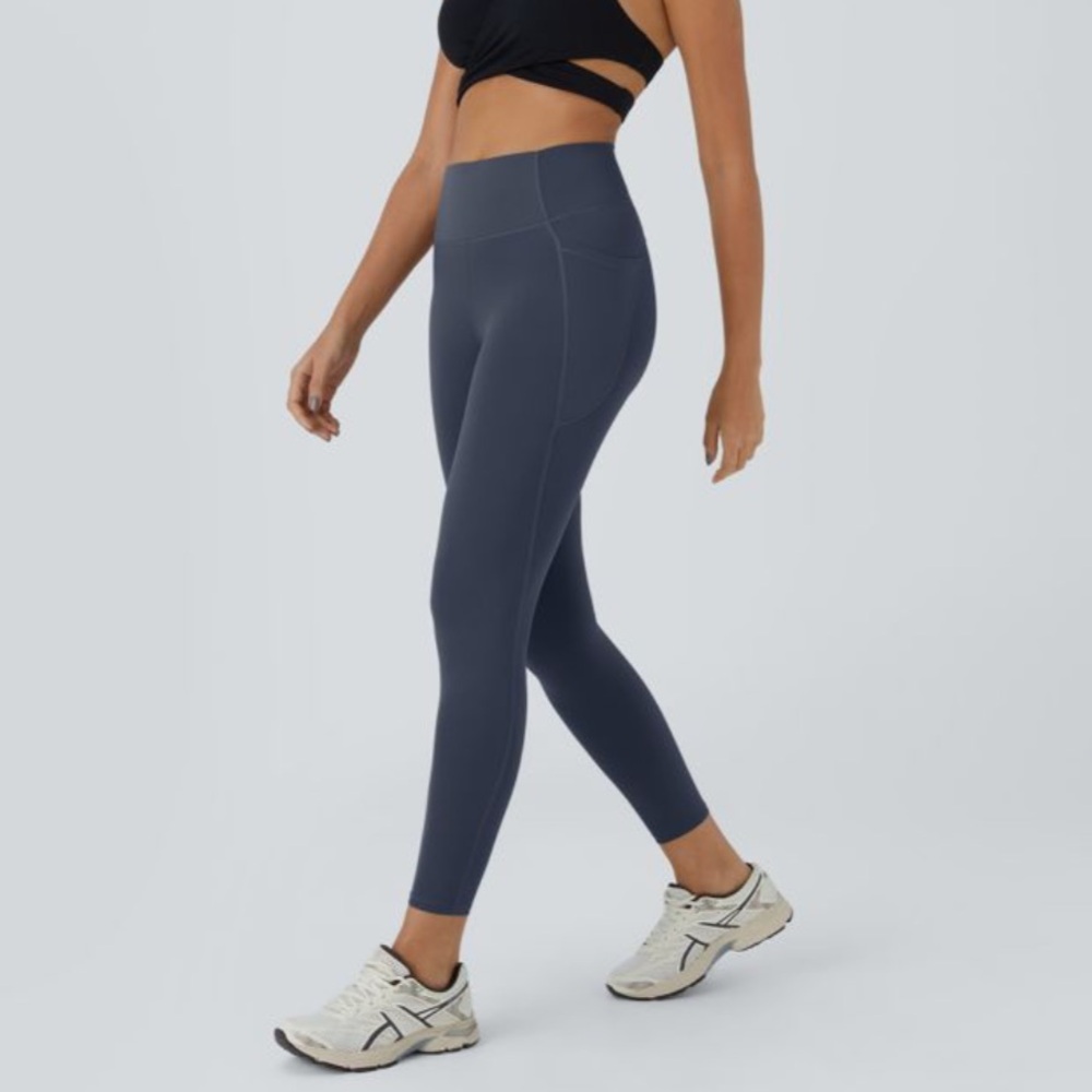 HALARA Women's SoCinched High Waisted Leggings - Dark Blue